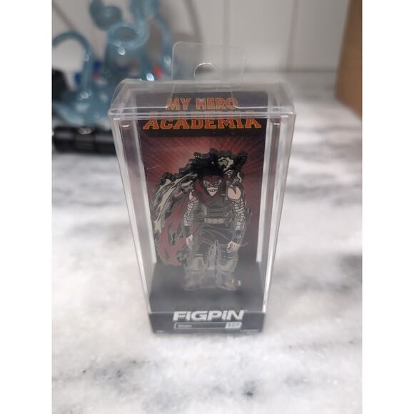 FiGPiN #327, My Hero Academia Stain, Enamel Pin, Premium‎ Display Case, Unlocked - Picture 5 of 5